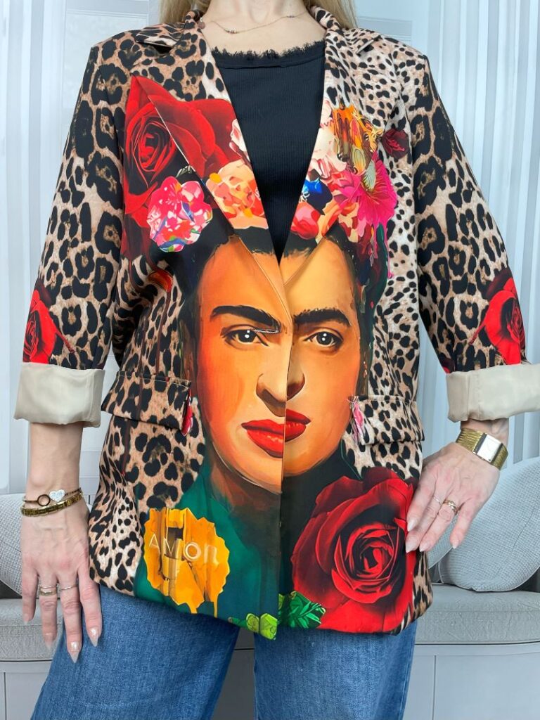 Marynarka Jamajka Motyw Panterka