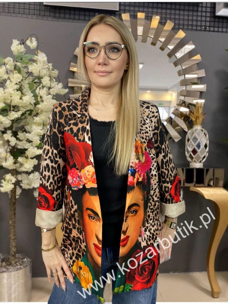 Marynarka Jamajka Motyw Panterka