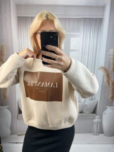 Bluza Ocieplana LAMANUEL Beż - obrazek 5