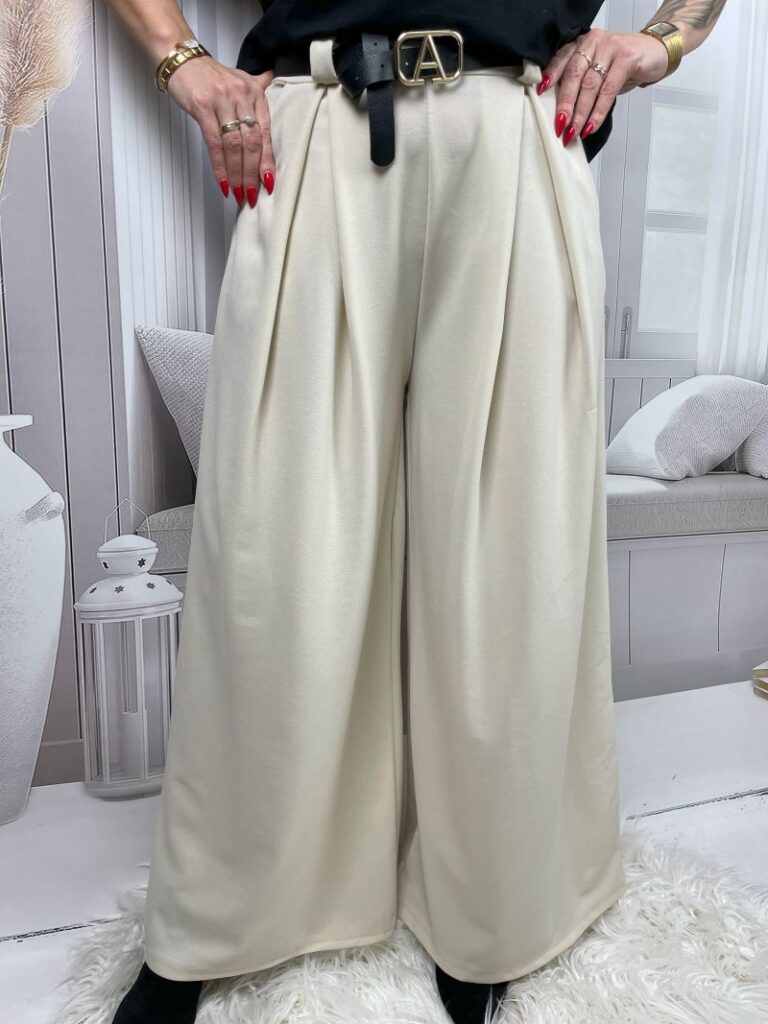 Szwedy z Paskiem Jasny Beż Szwedy z Paskiem Jasny Beż