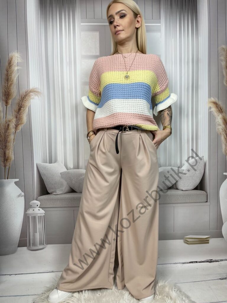 Szwedy z Paskiem Beż