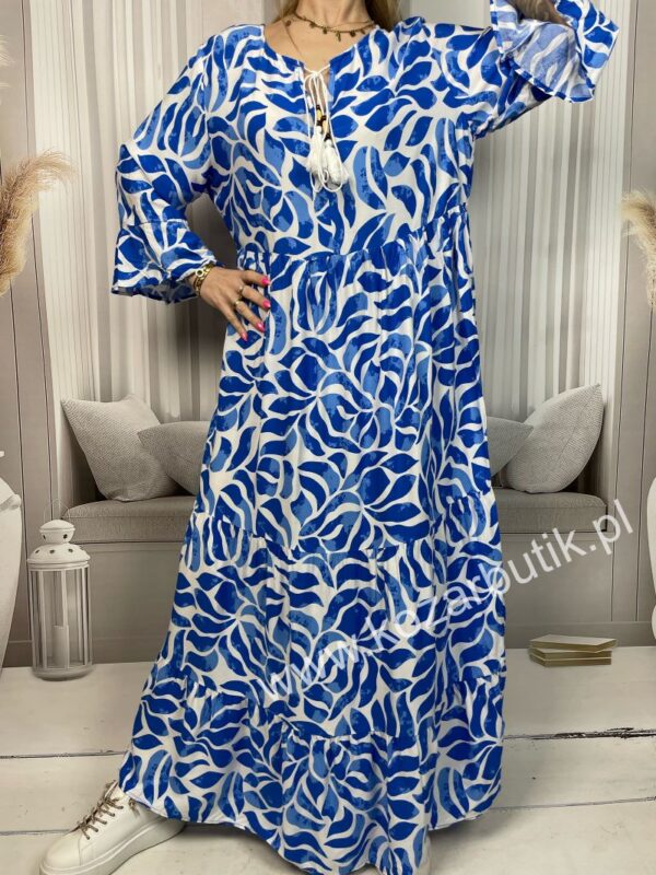 Sukienka MAXI Wzorzysta Chaber XL/XXL