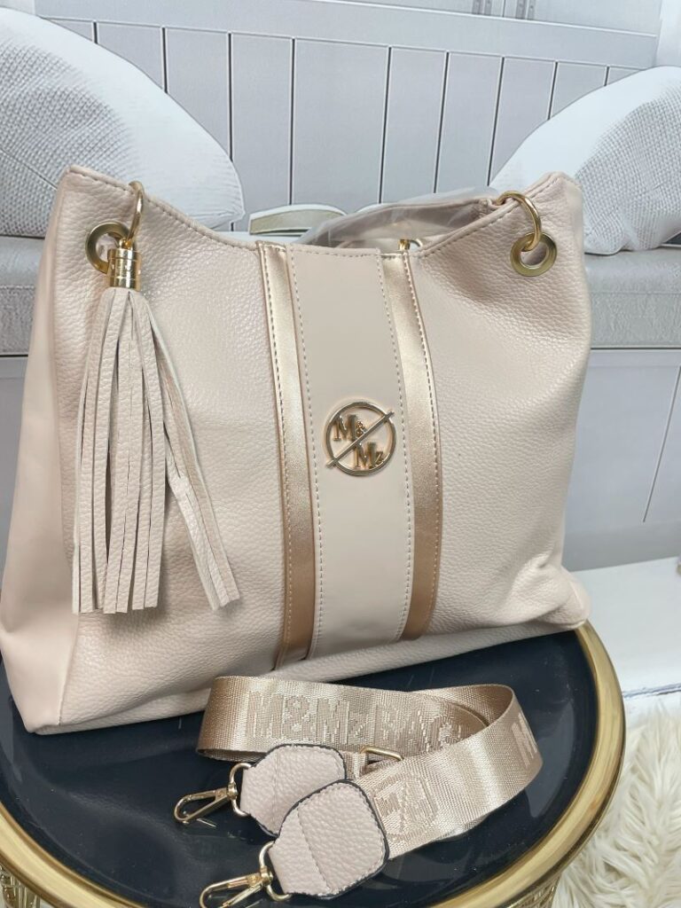 Torebka XL M&Mz Jasny Beż