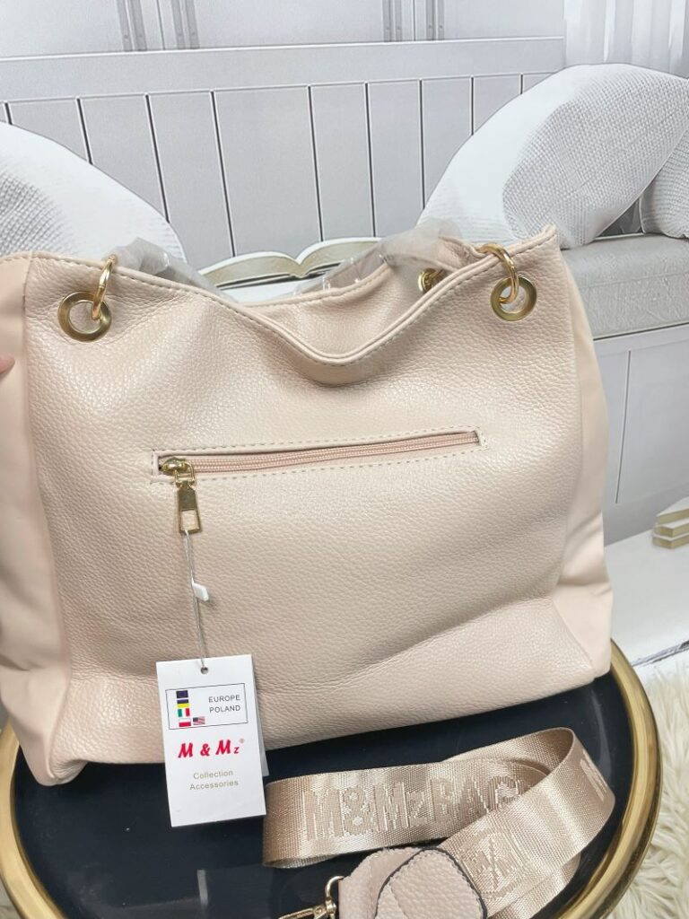 Torebka XL M&Mz Jasny Beż