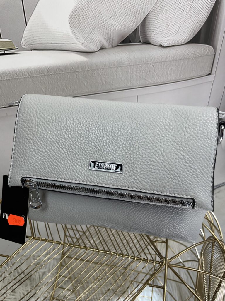 Torebka Listonoszka Filrow Szara