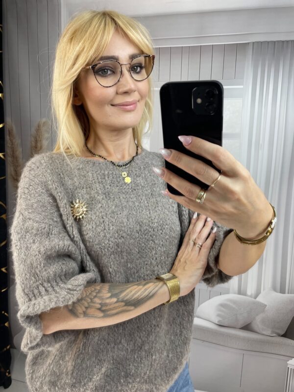 Sweter z Falbanką Fango