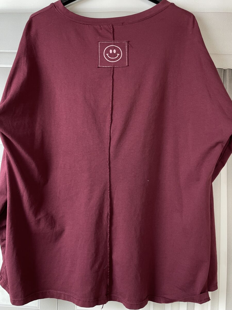 Koszulka Chocolate Bordo - obrazek 4