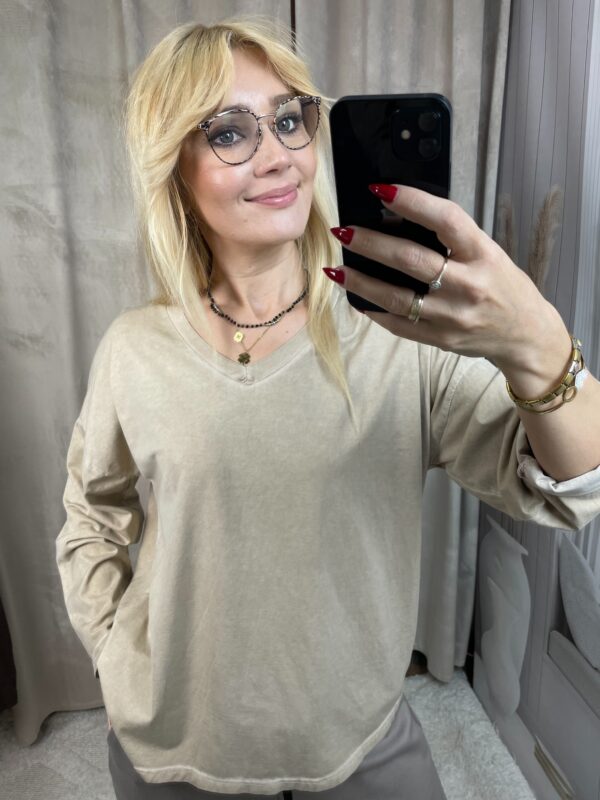 Koszulka Basic Beż