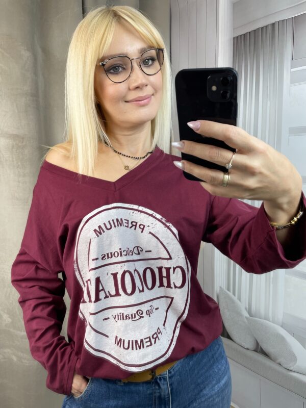 Koszulka Chocolate Bordo