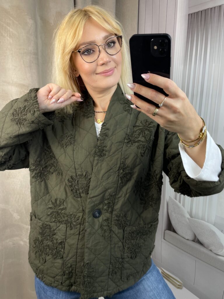 Kurtko-Żakiet Oliwka Kurtko-Żakiet Oliwka