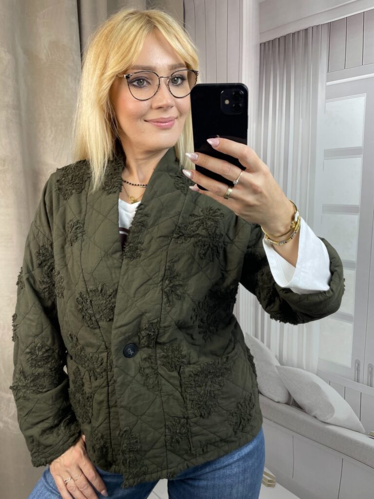 Kurtko-Żakiet Oliwka