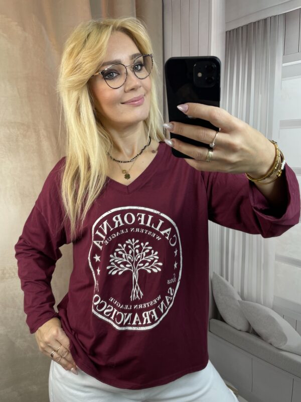 Koszulka California Bordo