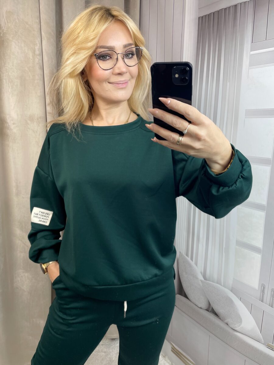 Dres Klasyczny Punto Milano Butelkowa Zieleń - obrazek 2