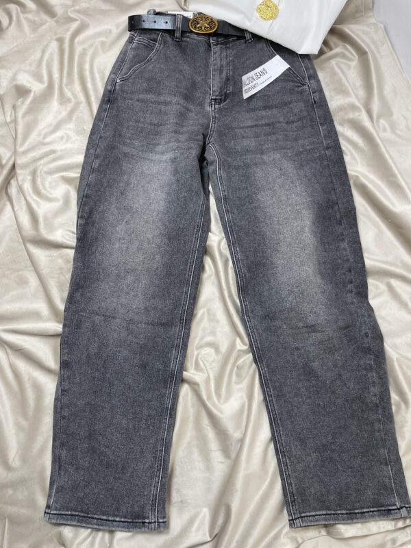 Spodnie Balloon z Pakiem - Szarość