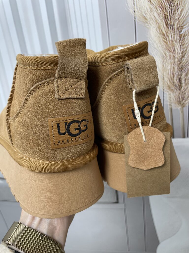 Śniegowce Skóra Zamszowa UGG Karmel