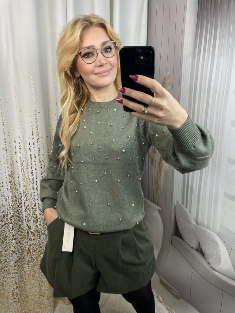 Spodenki Krótkie a'la Spódnica Oliwka