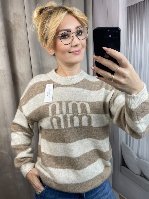 Sweter MIN MIN BEŻOWY