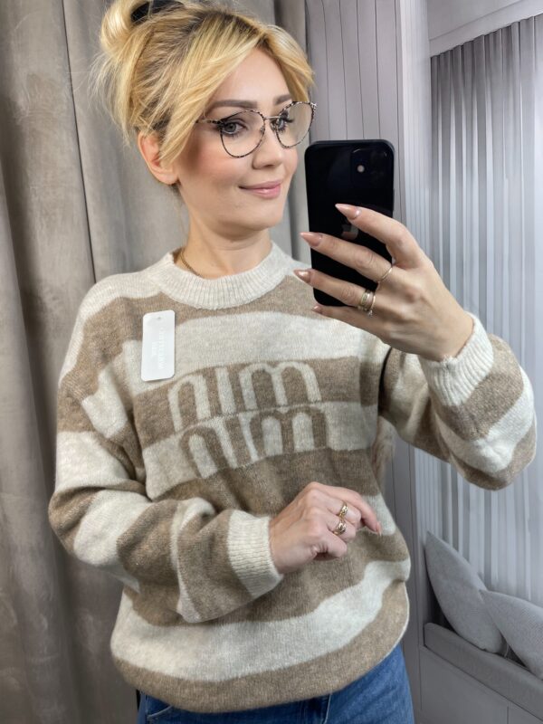 Sweter MIN MIN BEŻOWY