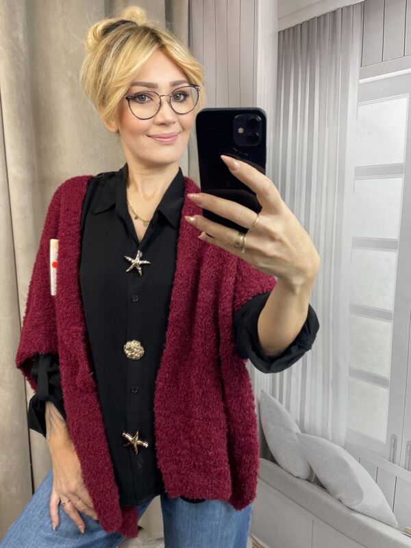 Kardigan Bordo