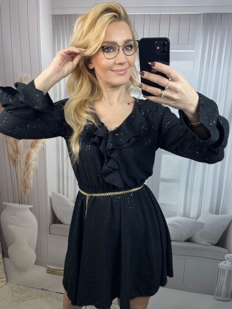 Sukienka Mini BIBIONE Czarna