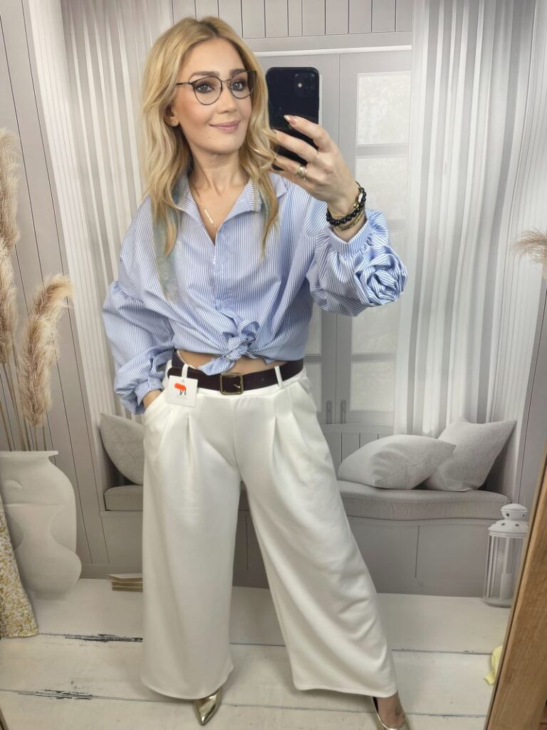 Szwedy Punto-Milano z Paskiem - Śmietankowe