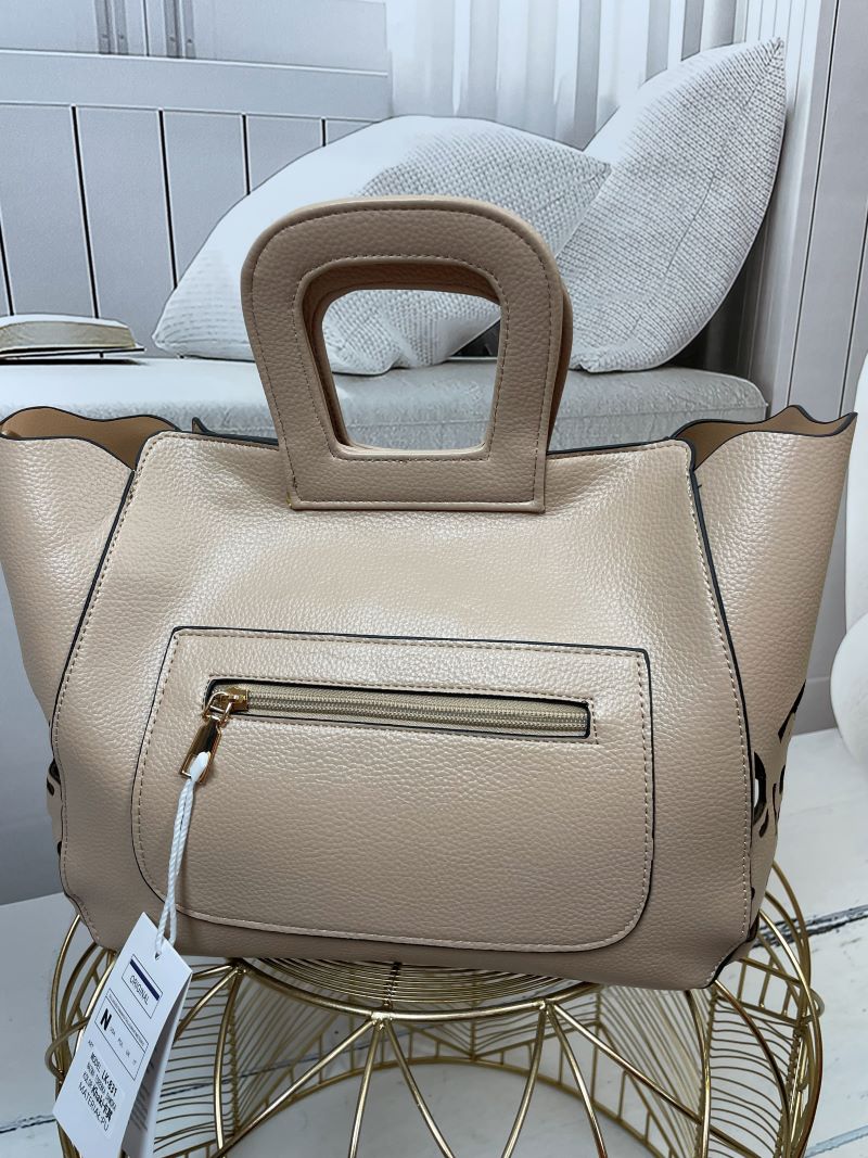 Torebka Ażurowa Beż z Środkiem Beżowym Torebka Ażurowa Beż z Środkiem Beżowym