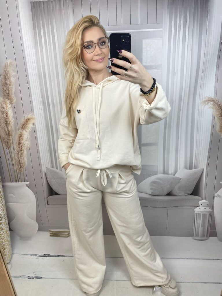 Dres Bawełniany - Śmietankowy