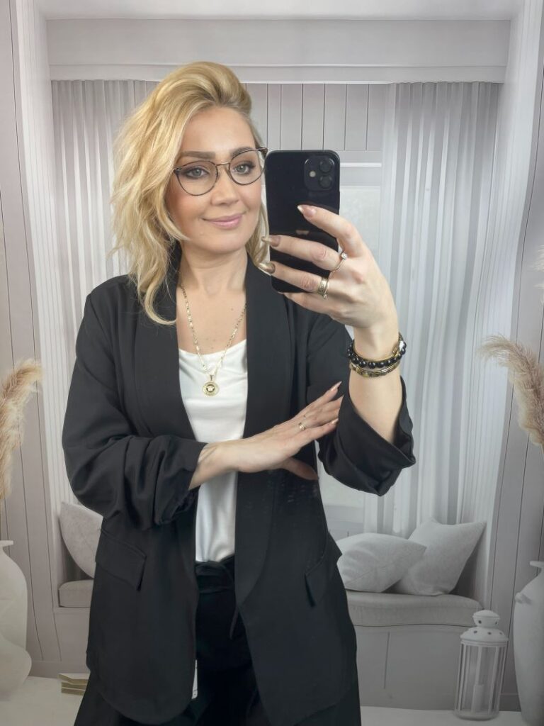 Marynarka Oversize - Czarna