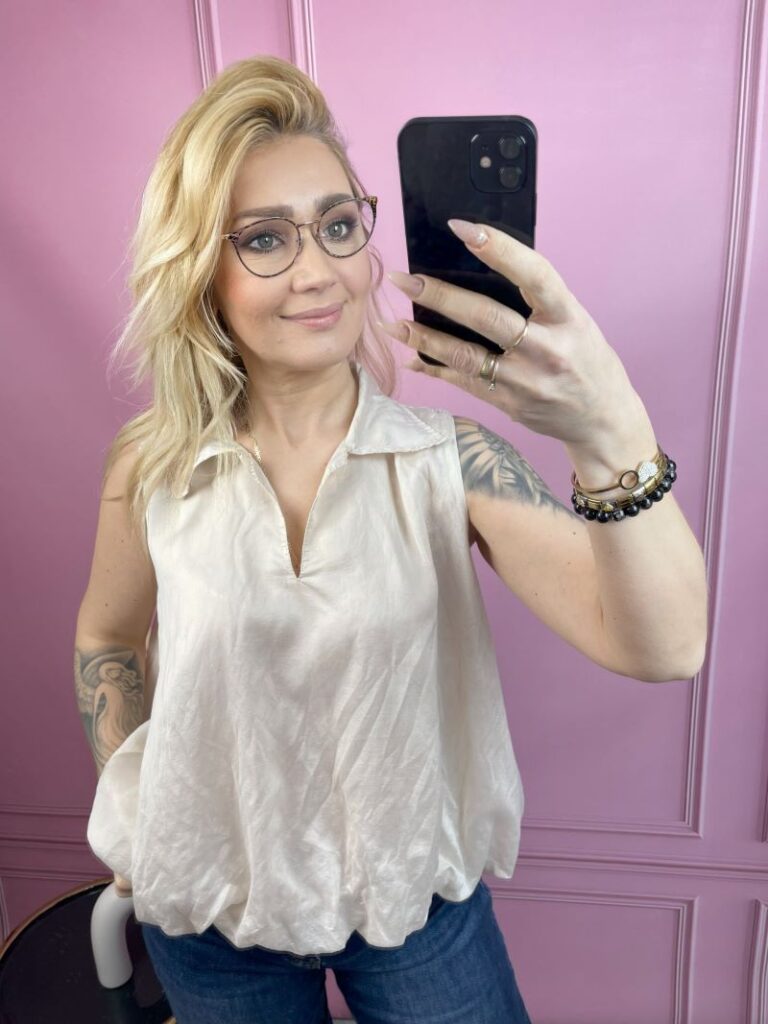 Bluzka Bombka - Beż