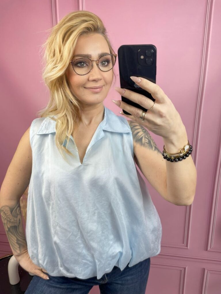 Bluzka Bombka - Błękit