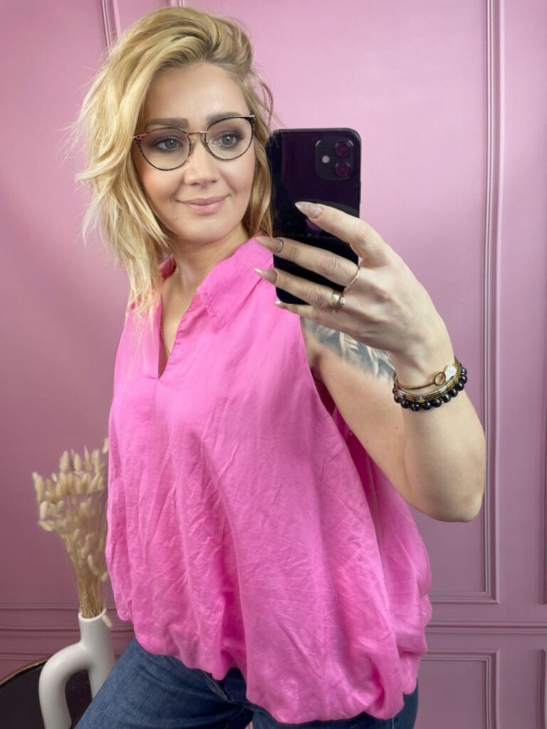 Bluzka Bombka - Róż