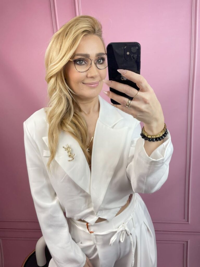 Marynarka a'la Bomberka - Biała