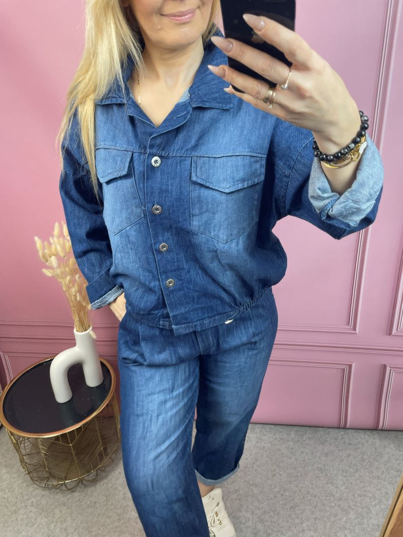 Komplet Jeansowy Katana + Balony Komplet Jeansowy Katana + Balony