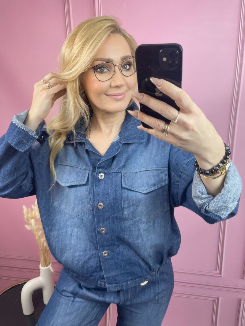 Komplet Jeansowy Katana + Balony Komplet Jeansowy Katana + Balony