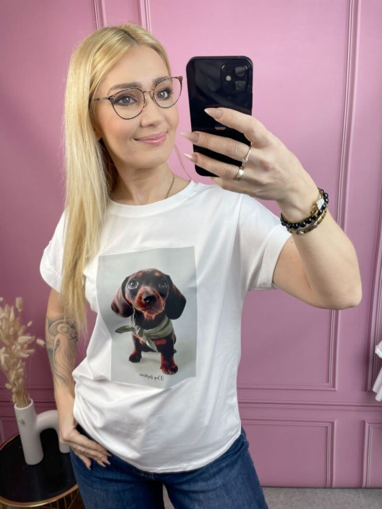 Koszulka Dog - Szara