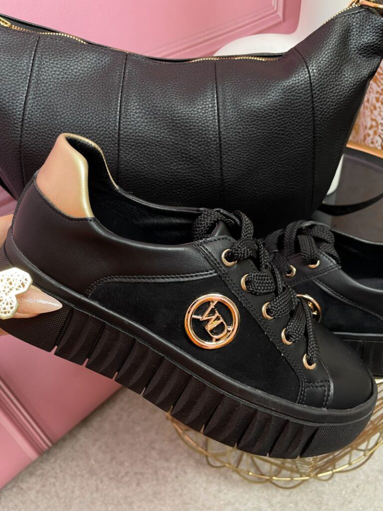 Sneakersy na Platformie WD Sneakersy na Platformie WD