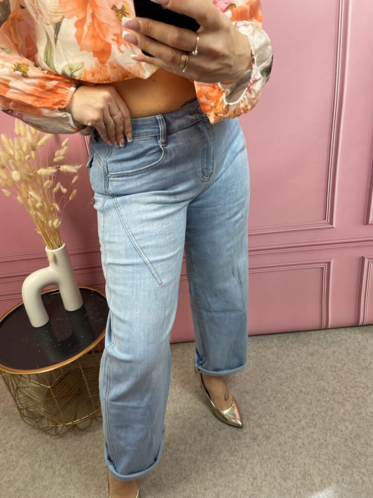 Spodnie Baloon z Przeszyciami