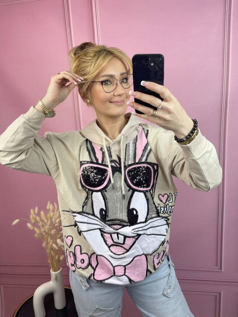 Bluza Sportowa Bugs - Beż