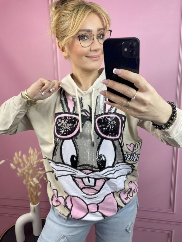 Bluza Sportowa Bugs - Beż