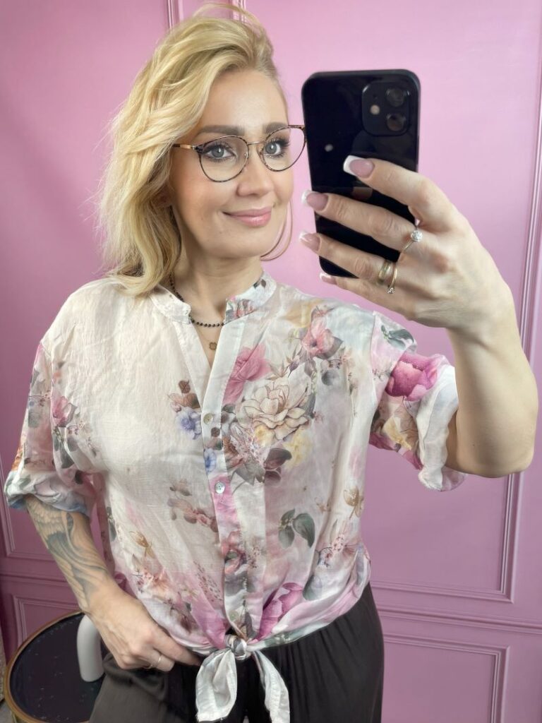 Koszula Transparentna - Róż Koszula Transparentna - Róż