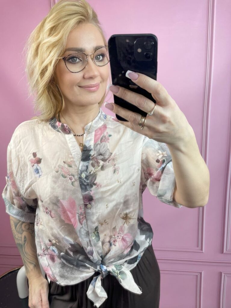 Koszula Transparentna - Czarna Koszula Transparentna - Czarna