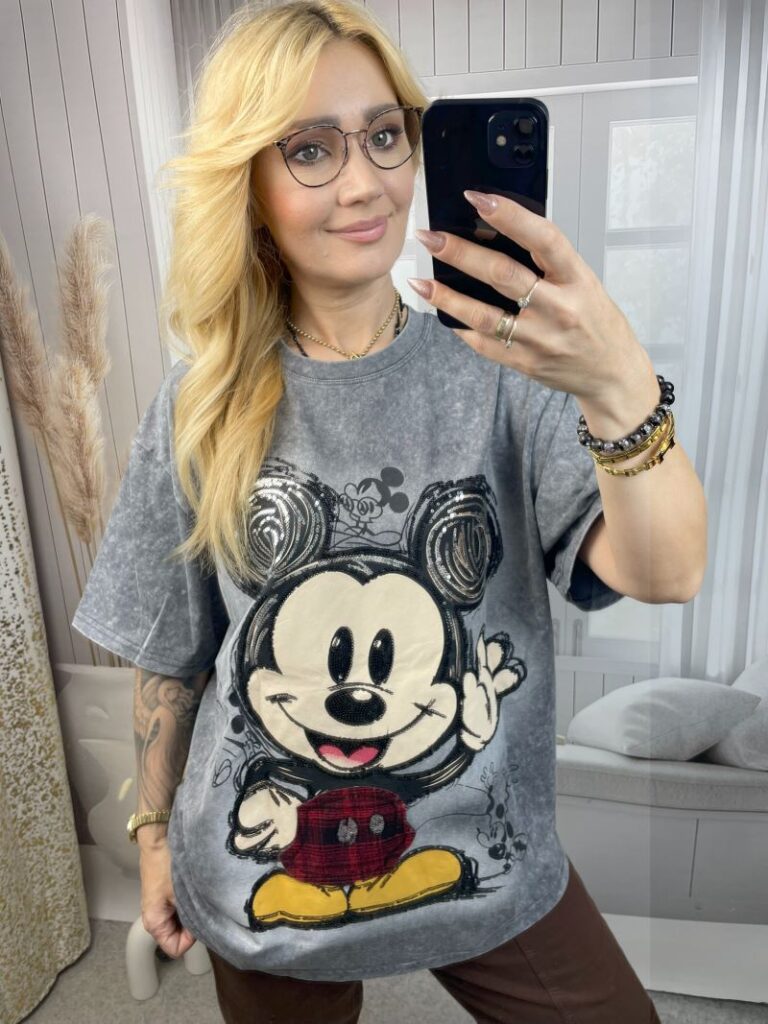 Koszulka MIKI - Szara