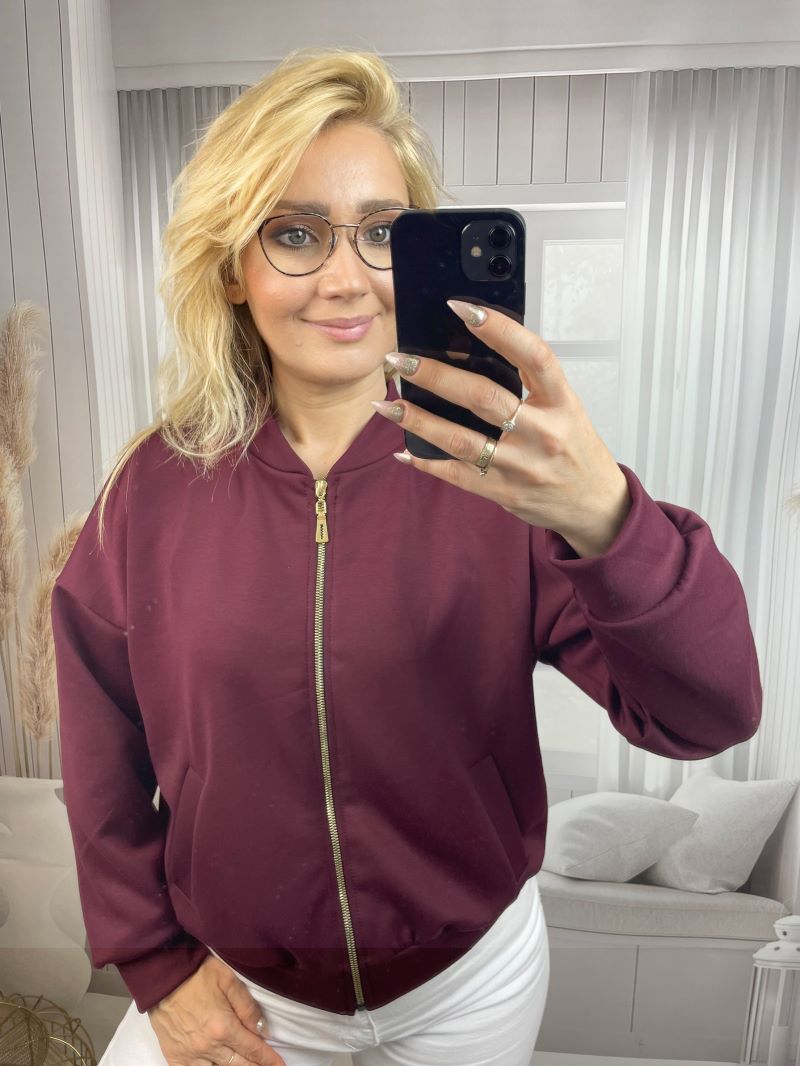 Bluza Bomberka Punto Milano - Bordo Bluza Bomberka Punto Milano - Bordo