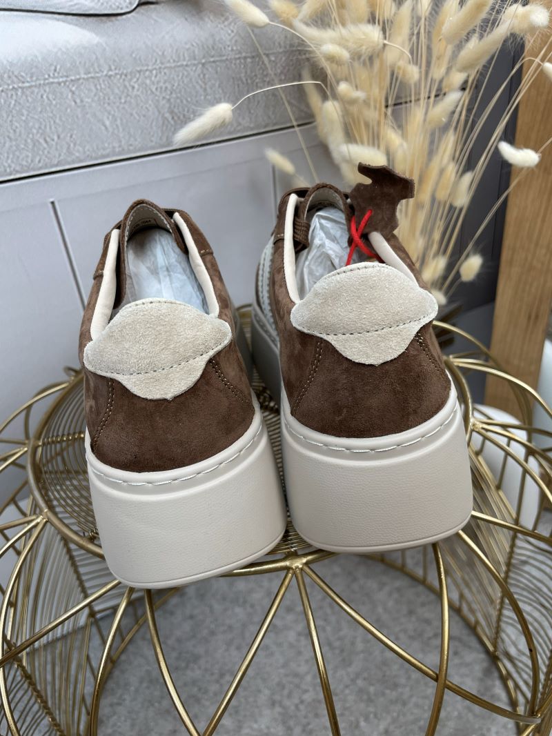 Sneakersy GOODIN ze Skóry Naturalnej Zamszowej - Czekolada Sneakersy GOODIN ze Skóry Naturalnej Zamszowej - Czekolada
